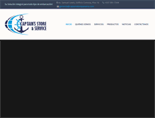 Tablet Screenshot of captainstorepanama.com